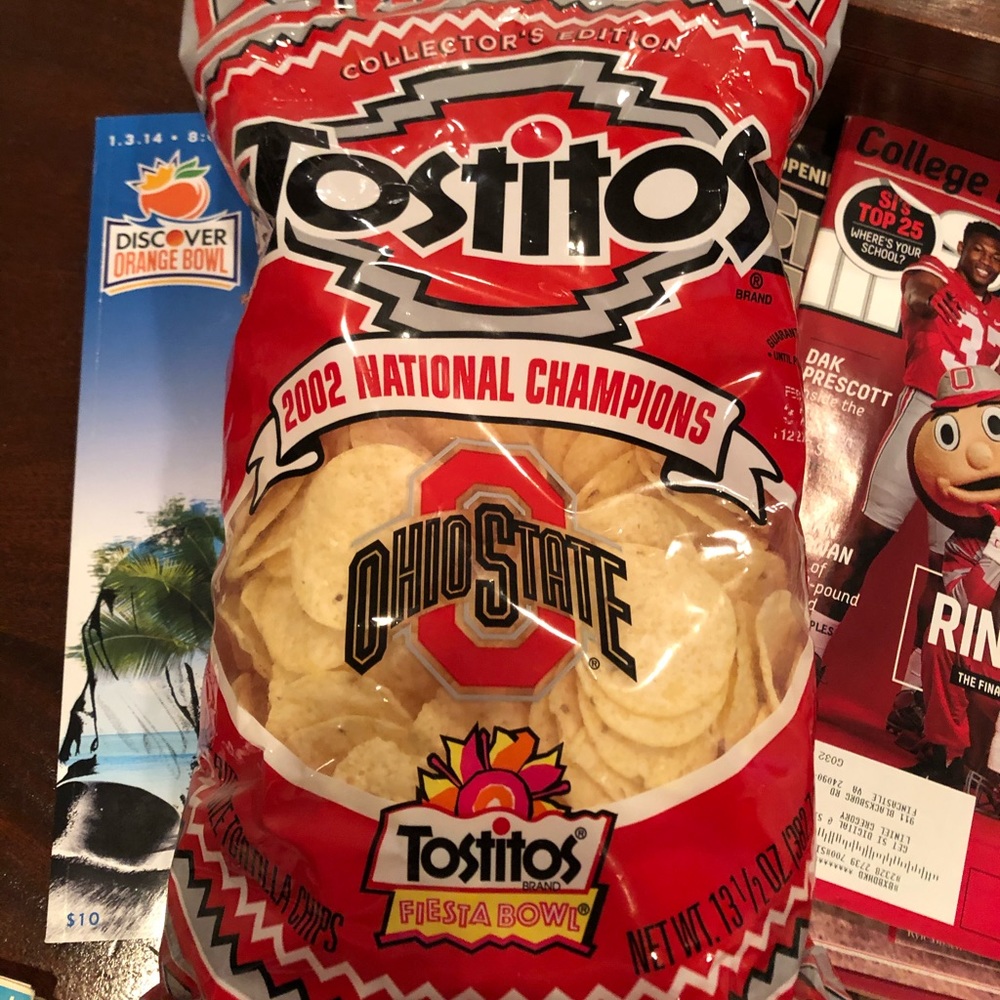 Ohio State 2002 National Championship Tostitos